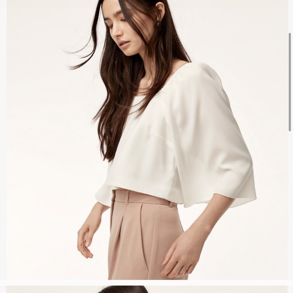Aritzia Wilfred Mélina Loose Sleeve Blouse